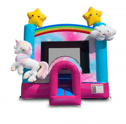 1 eafa9177 5597 4718 9d59 9e771e98ea8e 1721672480 Enchanted Unicorn Bounce House 15x15