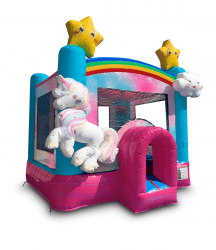 Enchanted Unicorn Bounce House 15x15