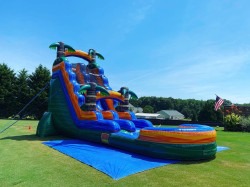 19ft Tropical Water Slide