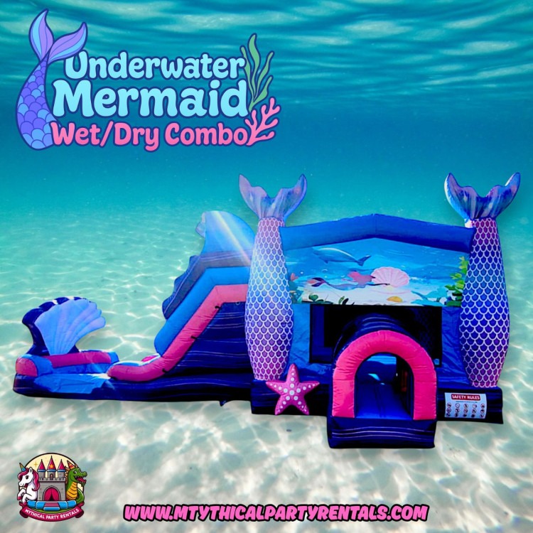 Underwater Mermaid Wet/Dry Combo