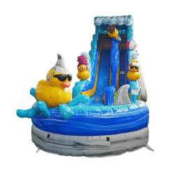 JCXD WS19MMWEB1 1768235268 19ft Rubber Ducky Water Slide Single Lane