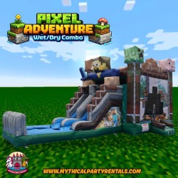 Pixel Adventure Dual Lane Wet/Dry Combo