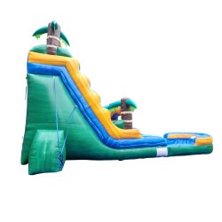 1920foot20Tropical20palm20tree20jungle20wet20dry20Watersli 5 19ft Tropical Water Slide