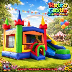 Retro Castle Single Lane Wet/Dry Combo